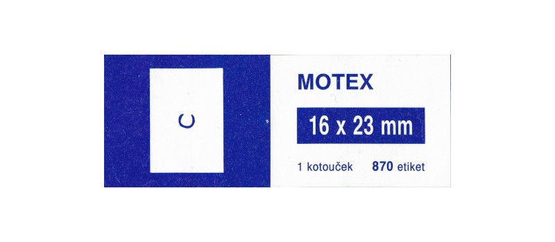 Etiketovacie kliešte MOTEX MX-6600 dvojriadkové