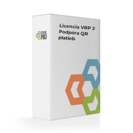 Licencia VRP 2 s podporou QR platieb Licencia VRP 2 s podporou QR platieb